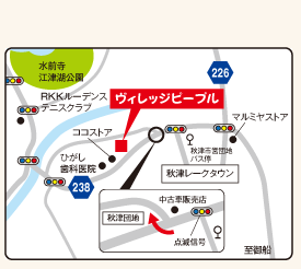 アクセスマップ
